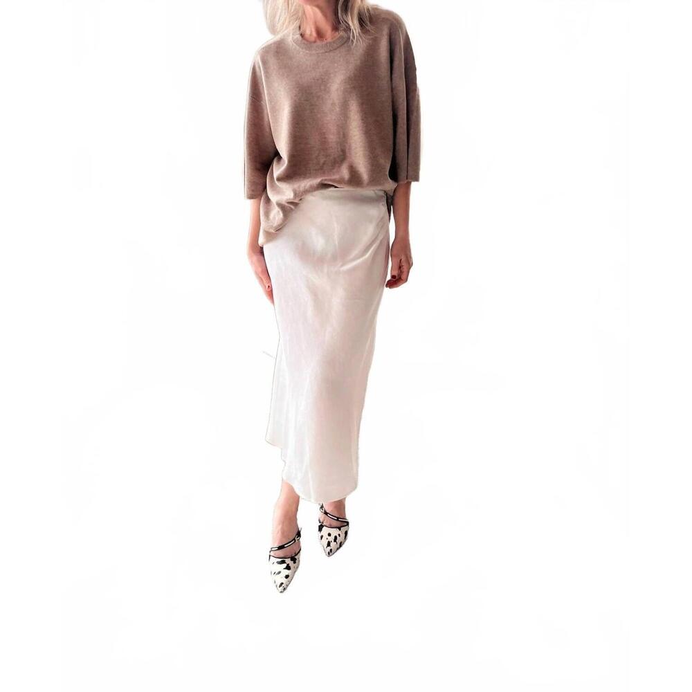 NEW THE GARMENT como oversized tee in truffle